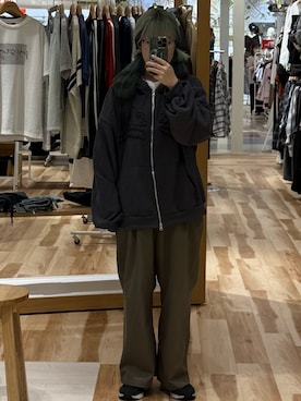 森村さん(レディース・154cm)の夏コーディネート