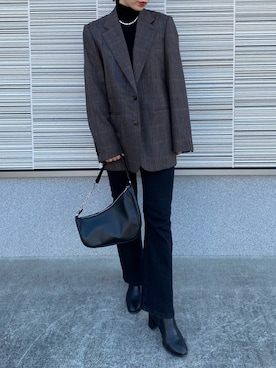 peafowlrinaさん（レディース・158cm）の冬コーディネート