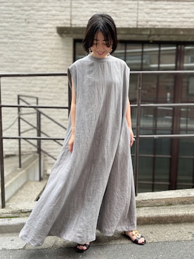BEARDSLEY（ビアズリー）の「リネンフレアワンピース（ワンピース 