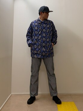 「STUDIO SEVEN（スタジオ セブン）のアイテム」を使った、pikaichiyuさん（メンズ・174cm）の冬コーディネート