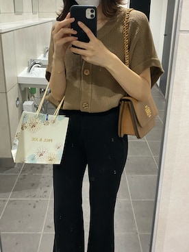 「STYLENANDA（スタイルナンダ）のアイテム（スラックス）」を使った、ioliune さん（レディース・157cm）の秋コーディネート