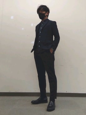 「BEAUTY&YOUTH UNITED ARROWS（ビューティーアンドユースユナイテッドアローズ）のアイテム（セットアップ）」を使った、なおさん（メンズ・165cm）の夏コーディネート
