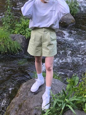 「ZARA」｜ikaさん（レディース・161cm・20代）の夏コーディネート