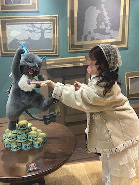 「Kastane（カスタネ）のアイテム（ジャケット/アウター）」を使った、rinさん（レディース・153cm）の春コーディネート