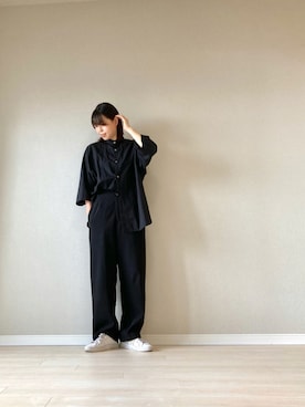 「アイテム（イヤーカフ）」を使った、otoonoさん（レディース・162cm）の夏コーディネート