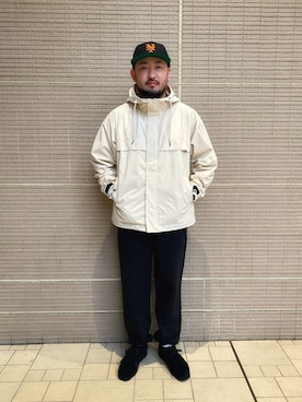 「URBAN RESEARCH Sonny Label（アーバンリサーチサニーレーベル）のアイテム（スウェットパンツ）」を使った、kenichi hiragaさん（メンズ・175cm）の春コーディネート