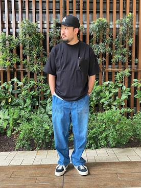 「BIG MAC（ビッグマック）のアイテム」を使った、kenichi hiragaさん（メンズ・175cm）の春コーディネート