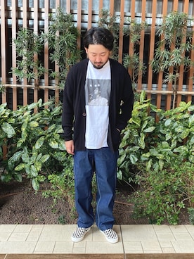 「BIG MAC（ビッグマック）のアイテム」を使った、kenichi hiragaさん（メンズ・175cm）の春コーディネート