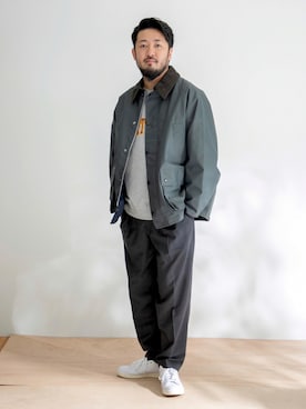 WorkahoLC × Barbour 別注OS BEDALEを使ったショップスタッフの人気