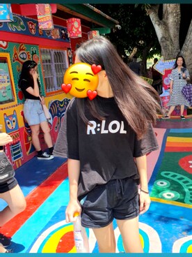 「ROLAROLA（ロラロラ）のアイテム」を使った、THさん（レディース・160cm）の夏コーディネート