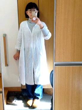 「SO（エスオー）のアイテム（トップス）」を使った、IKUYOさん（レディース・170cm）の冬コーディネート