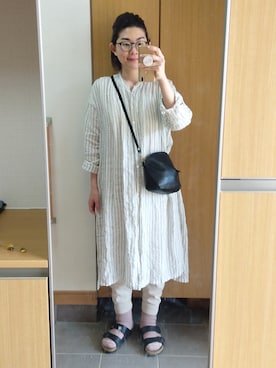 「IKKUNA（イクナ）のアイテム」を使った、IKUYOさん（レディース・170cm）の春コーディネート