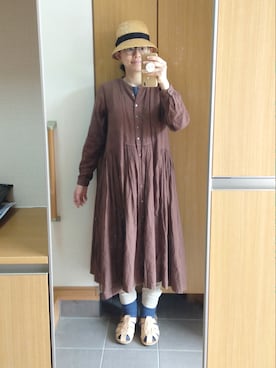 「note et silence （ノートエシロンス）のアイテム」を使った、IKUYOさん（レディース・170cm）の春コーディネート