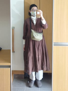 「IKKUNA（イクナ）のアイテム」を使った、IKUYOさん（レディース・170cm）の春コーディネート