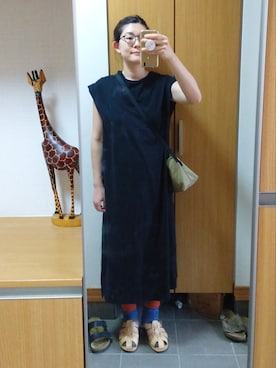 「IKKUNA（イクナ）のアイテム」を使った、IKUYOさん（レディース・170cm）の夏コーディネート