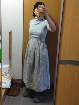 「SO（エスオー）のアイテム（トップス）」を使った、IKUYOさん（レディース・170cm）の春コーディネート
