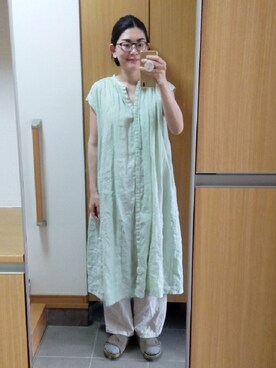 「IKKUNA（イクナ）のアイテム」を使った、IKUYOさん（レディース・170cm）の春コーディネート