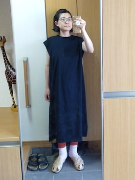 「IKKUNA（イクナ）のアイテム」を使った、IKUYOさん（レディース・170cm）の夏コーディネート