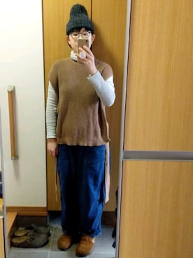 「SO（エスオー）のアイテム（トップス）」を使った、IKUYOさん（レディース・170cm）の秋コーディネート
