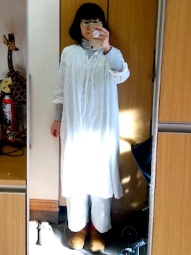 「SO（エスオー）のアイテム（トップス）」を使った、IKUYOさん（レディース・170cm）の冬コーディネート
