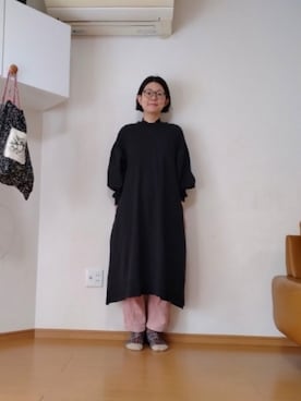 「nest Robe（ネストローブ）のアイテム（パンツ）」を使った、IKUYOさん（レディース・170cm）の秋コーディネート
