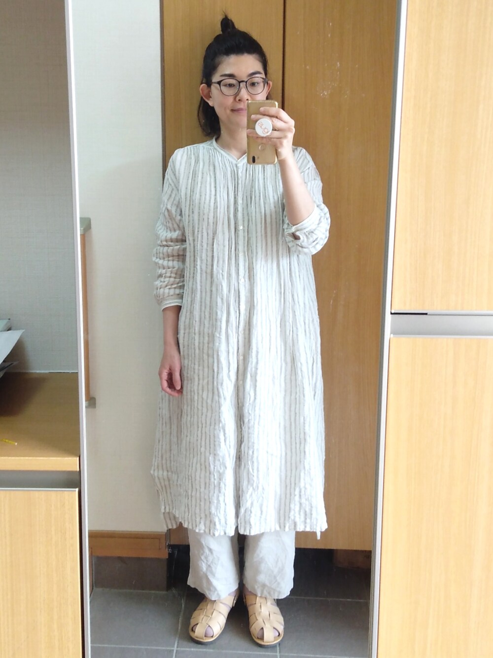 IKKUNAのシャツワンピースを使った人気ファッションコーディネート - WEAR