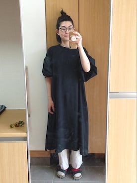 「rasox（ラソックス）のアイテム（ソックス/靴下）」を使った、IKUYOさん（レディース・170cm）の春コーディネート