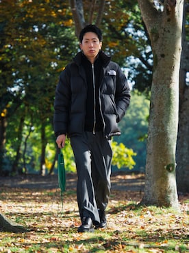 Takayuki Shimazuさん（メンズ・172cm）の秋コーディネート