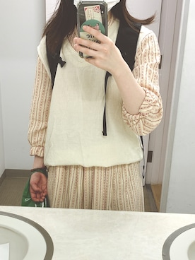 「軍物」｜はるさん（レディース・156cm）の夏コーディネート