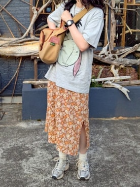 「G-SHOCK」｜mmminooooさん（レディース・162cm）の夏コーディネート