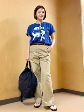 「GOOD ROCK SPEED（グッドロックスピード）のアイテム」を使った、ishikawaさん（レディース・160cm）の春コーディネート