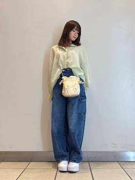 「ピクニックコーデ」｜yumaさん（レディース・152cm）の春コーディネート