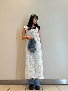 「アイテム（ヘアピン）」を使った、yumaさん（レディース・152cm）の秋コーディネート