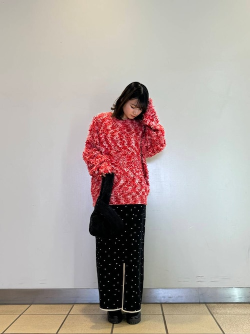 セール】ループ編みミックスニット（ニット/セーター）｜ITEMS