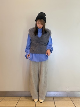 yumaさん（レディース・152cm）の冬コーディネート