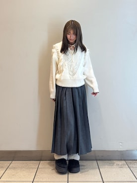 yumaさん（レディース・152cm）の冬コーディネート