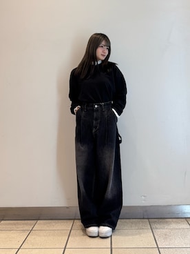「アイテム（スウェット）」を使った、yumaさん（レディース・152cm）の秋コーディネート