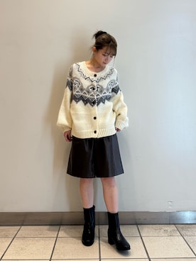 「ITEMS URBANRESEARCH（アイテムズ アーバンリサーチ）のアイテム」を使った、yumaさん（レディース・152cm）の冬コーディネート