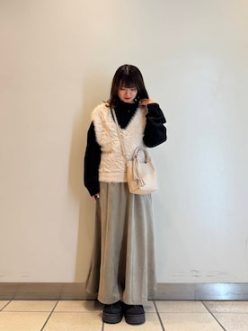 「大人気商品」｜yumaさん（レディース・152cm）の冬コーディネート