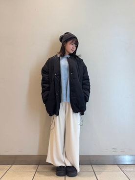 yumaさん（レディース・152cm）の冬コーディネート