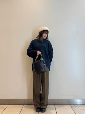 yumaさん（レディース・152cm）の冬コーディネート