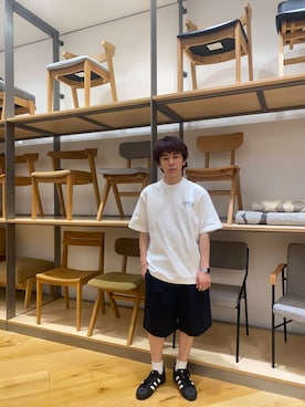 「Foxfire（フォックスファイヤー）のアイテム」を使った、ryotaur0さん（メンズ・162cm）の夏コーディネート