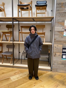 「ウールパンツ」｜ryotaur0さん（メンズ・162cm）の冬コーディネート