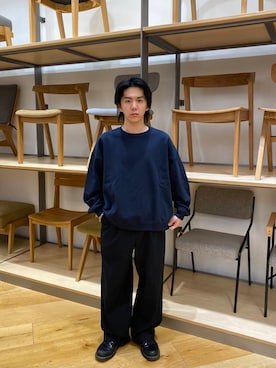 「URBAN RESEARCH（アーバンリサーチ）のアイテム（スウェット）」を使った、ryotaur0さん（メンズ・162cm）の春コーディネート