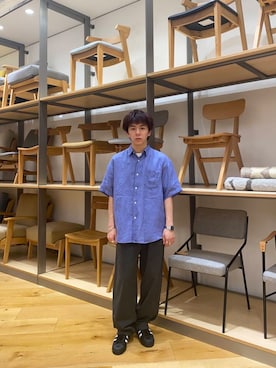 「URBAN RESEARCH（アーバンリサーチ）のアイテム」を使った、ryotaur0さん（メンズ・162cm）の夏コーディネート