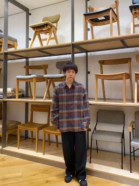 「ブラウン×ブラック」｜ryotaur0さん（メンズ・162cm）の秋コーディネート