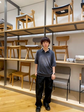「Lee（リー）のアイテム」を使った、ryotaur0さん（メンズ・161cm）の夏コーディネート