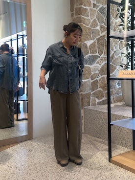 KAEDEさん(レディース・158cm)の冬コーディネート