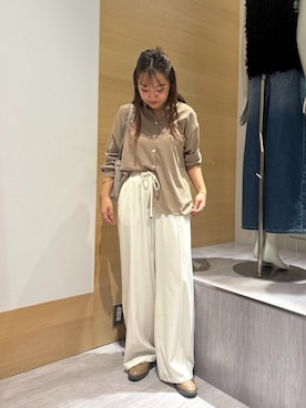 「アイテム（シューズ）」を使った、KAEDEさん（レディース・158cm・20代）の夏コーディネート