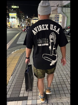 「NIKE（ナイキ）のアイテム（帽子）」を使った、takuya5309さん（メンズ・170cm）の春コーディネート